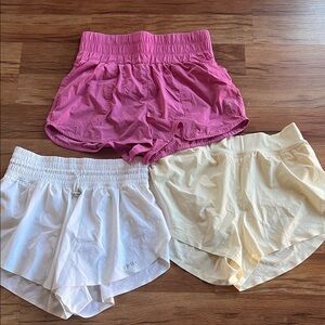 High waist workout short bundle